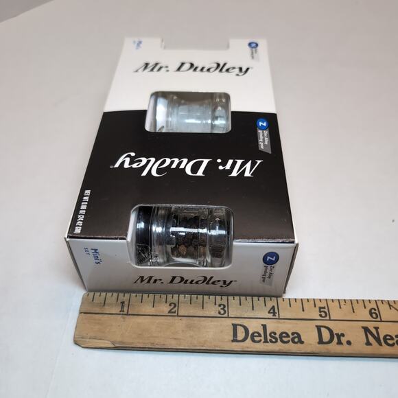 Mr Dudley Mini Set of Salt & Pepper Mill Grinder Acrylic Lucite - Picture 10 of 10